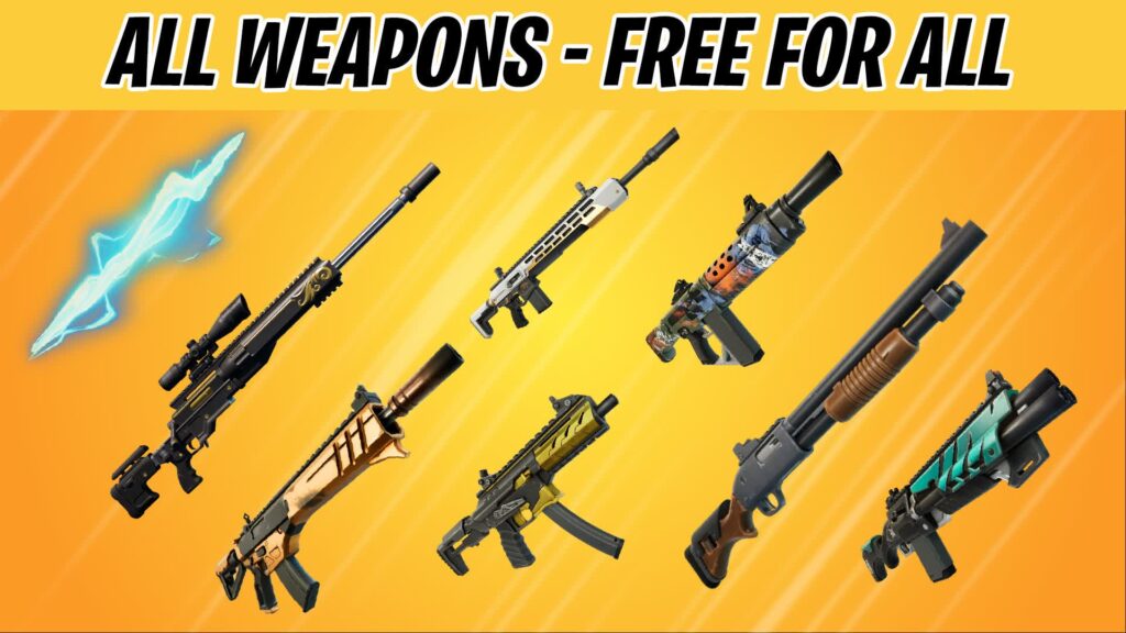 【注目の島】ALL WEAPONS - FREE FOR ALL