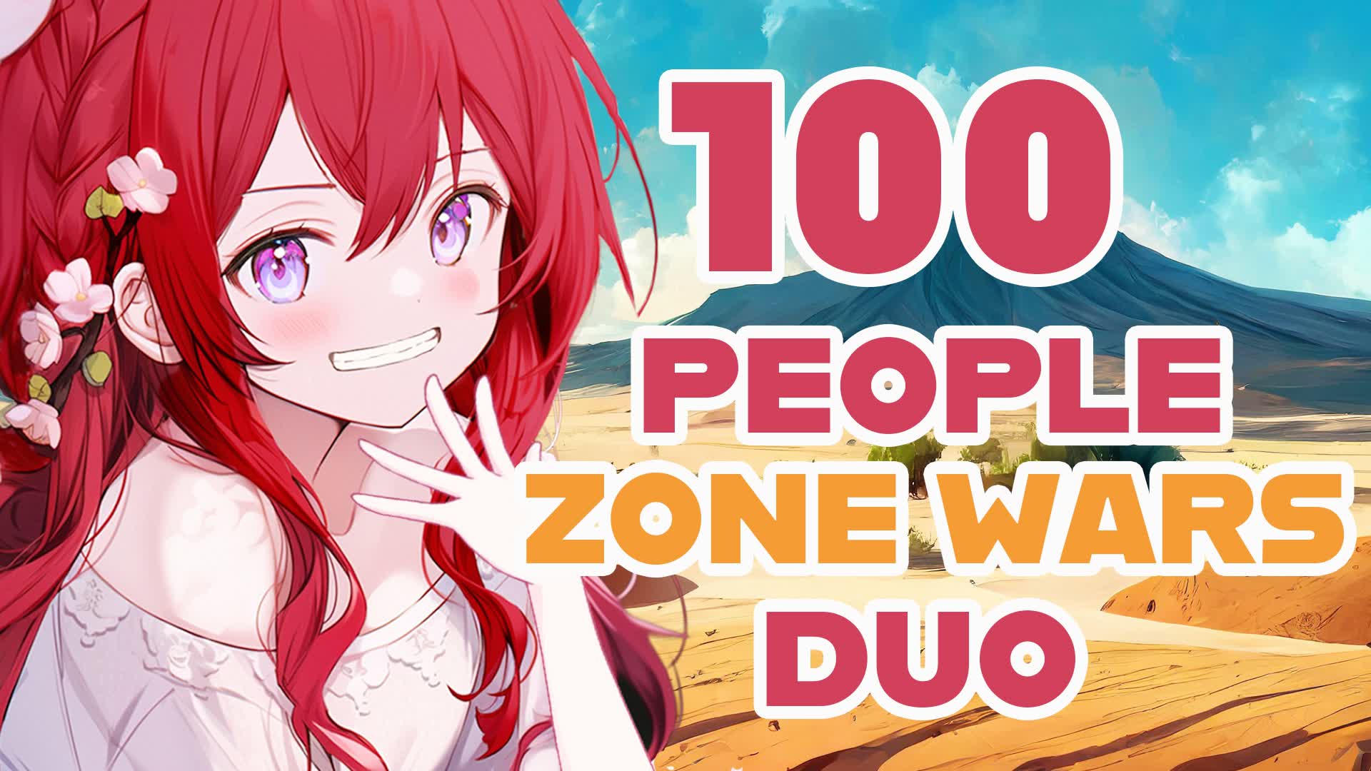 【注目の島】【配信用】JIU’S　100players DUO ZONE WARS 2.0