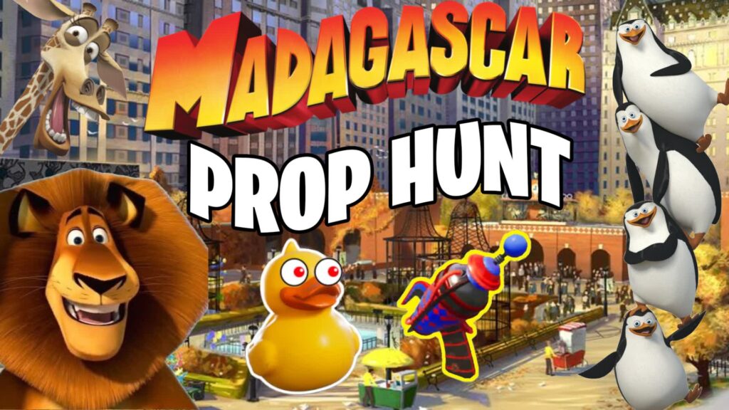 【注目の島】MADAGASCAR PROP HUNT🦁🔍