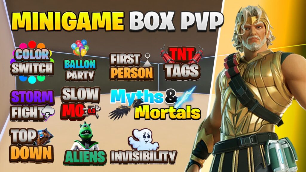 【注目の島】CRAZYY MINIGAME BOX PVP📦