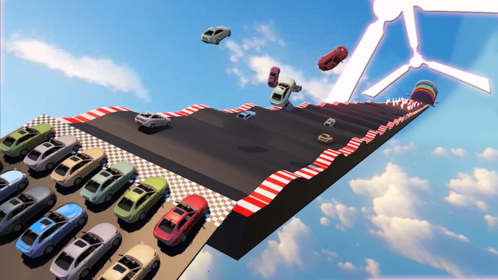 【注目の島】CARS LASER RAMP ASPHALT 💥