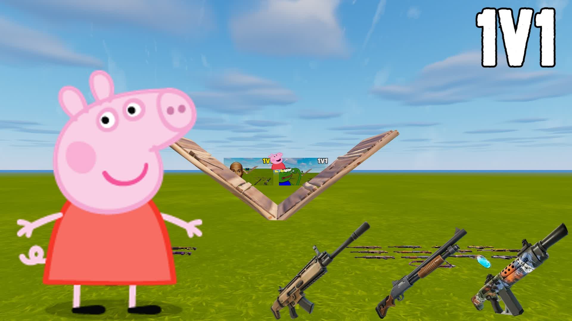 【注目の島】Peppa Pig 1v1 🐷