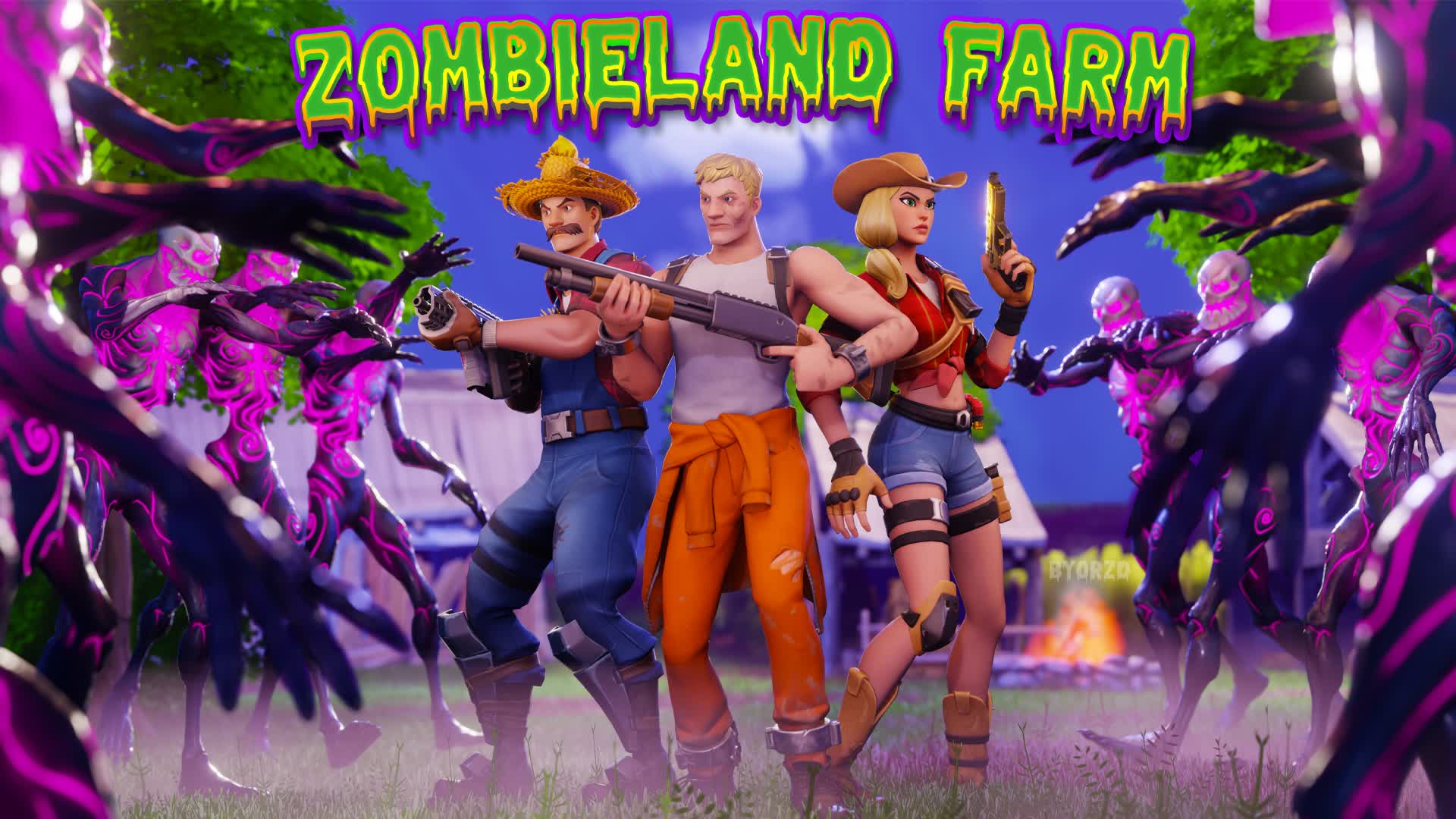 【注目の島】🧟 ZOMBIELAND FARM 🧑‍🌾