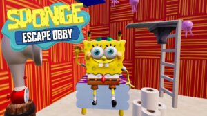 【注目の島】SPONGE ESCAPE OBBY
