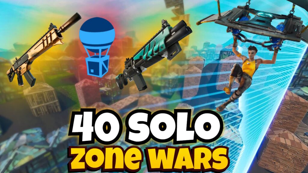 【注目の島】40 SOLOS  ZONE WARS 🔥