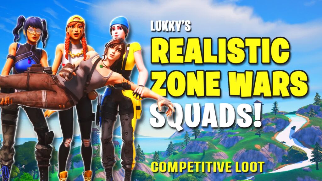 【注目の島】Lukky's Squads Realistic End Games Ch. 5