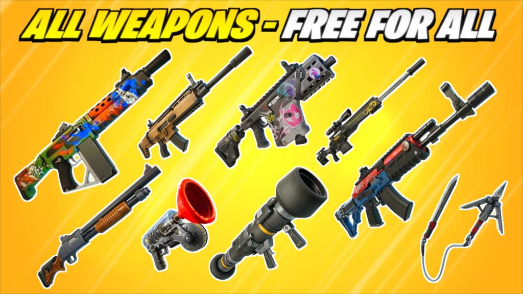 【注目の島】💎 CH5 ALL WEAPONS - FFA 💎