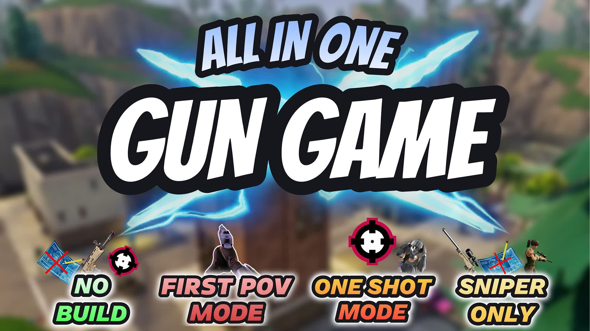 【注目の島】GUN GAME - ALL IN ONE