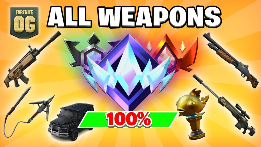 【注目の島】🏆CHAPTER 5 WEAPONS RANKED - PIT FFA🏆