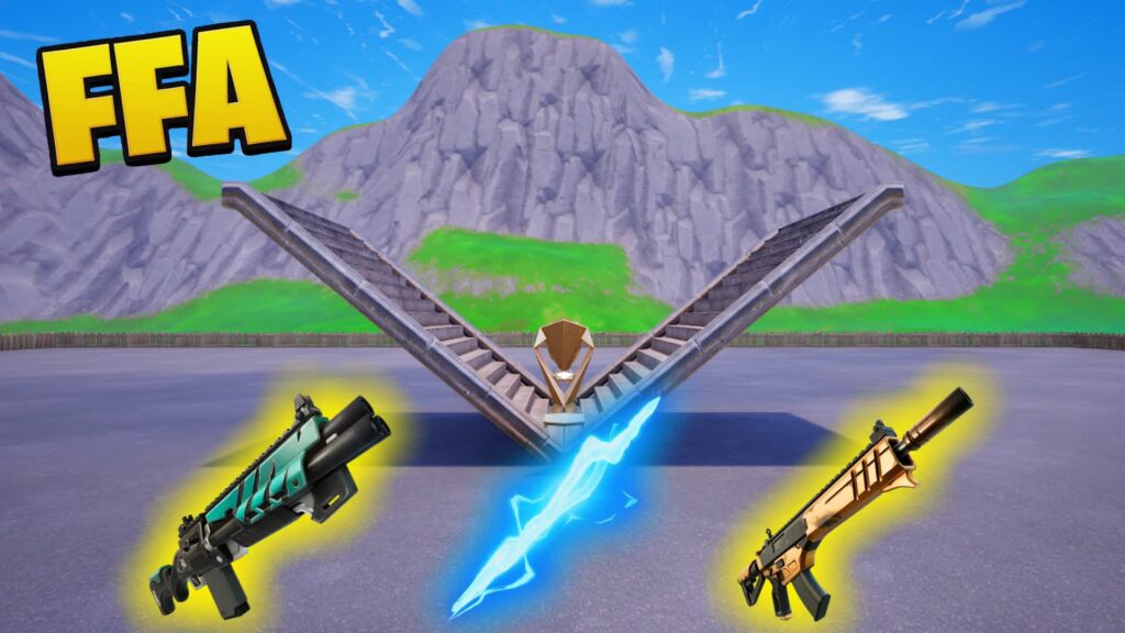 【注目の島】1V1 FFA - ALL GUNS! 🌟