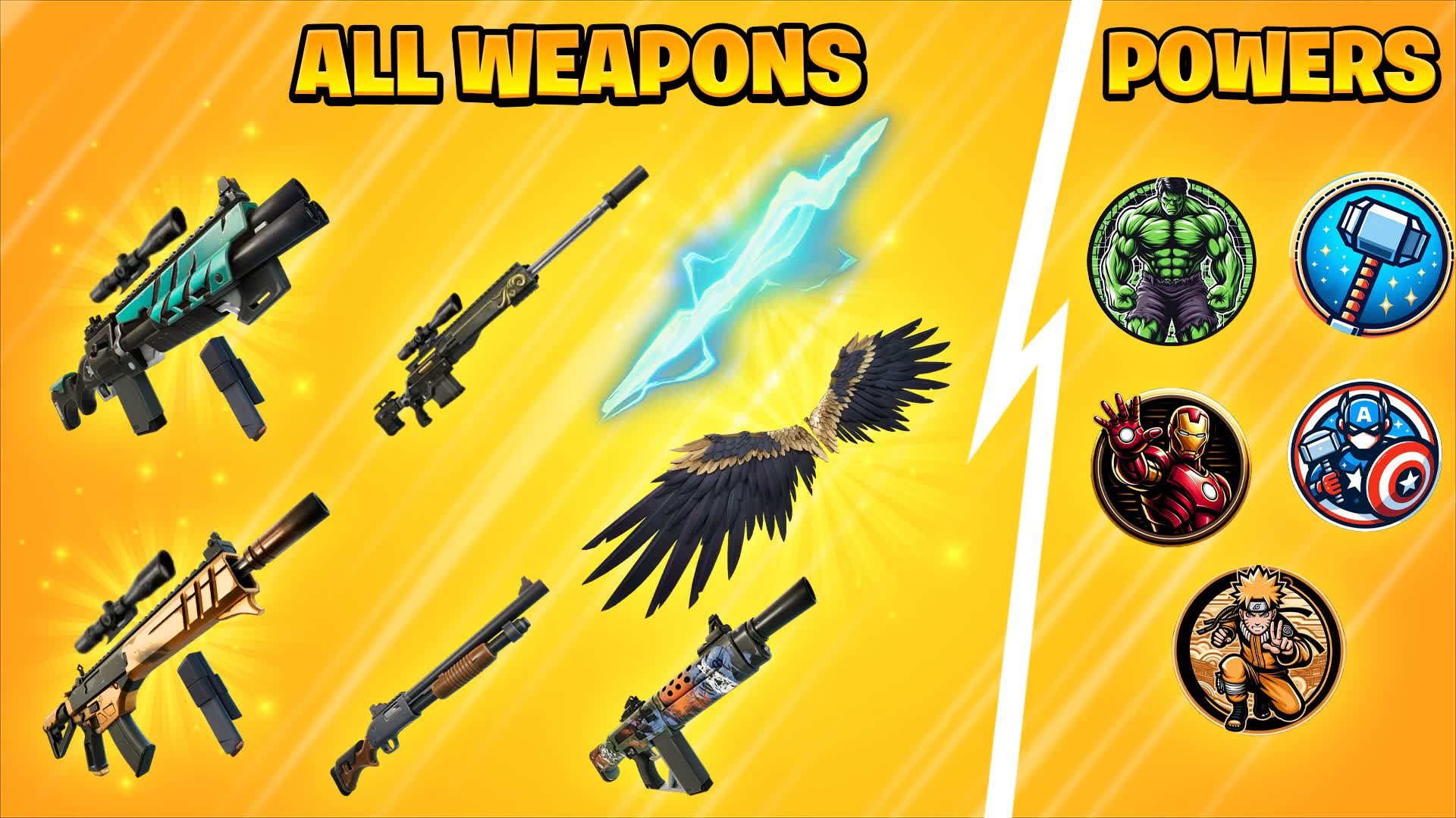 【注目の島】ALL WEAPONS - FREE FOR ALL