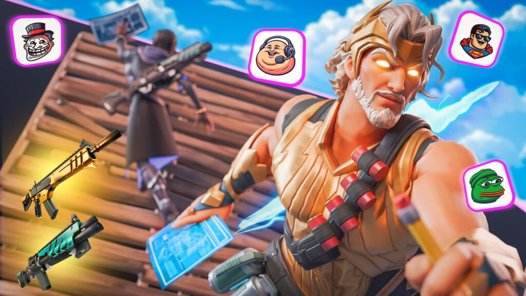 【注目の島】MEME 1V1 BUILD FIGHTS