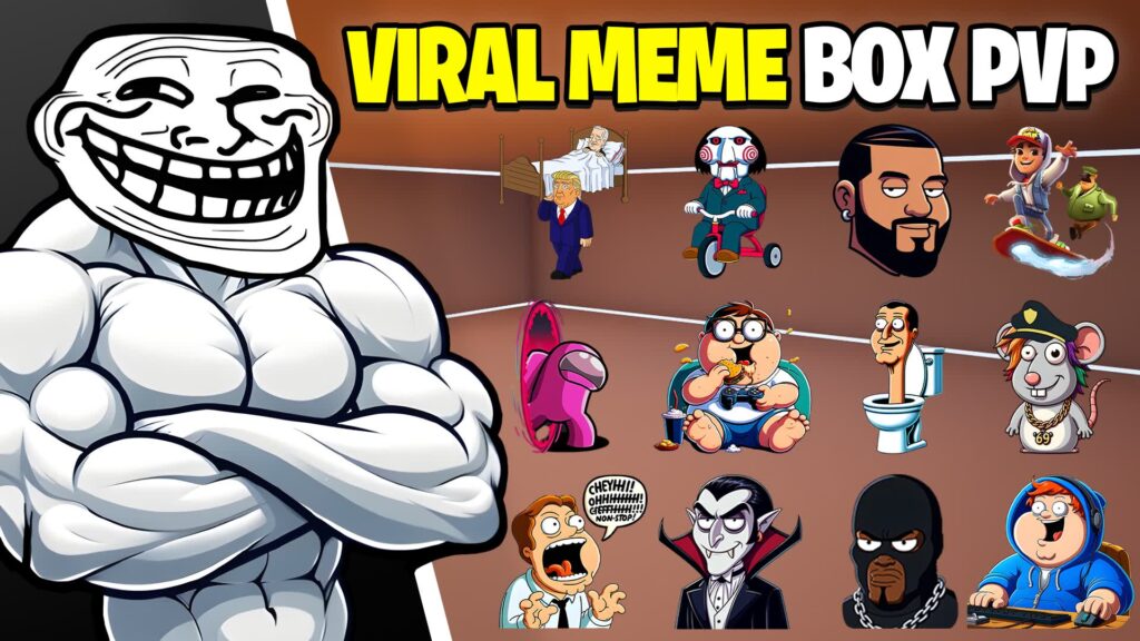 【注目の島】💀 VIRAL MEME BOXFIGHTS 📦