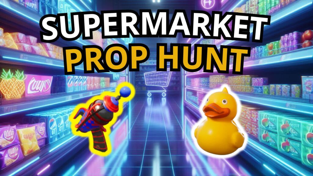 【注目の島】CRAZY SUPERMARKET PROP HUNT 🛒