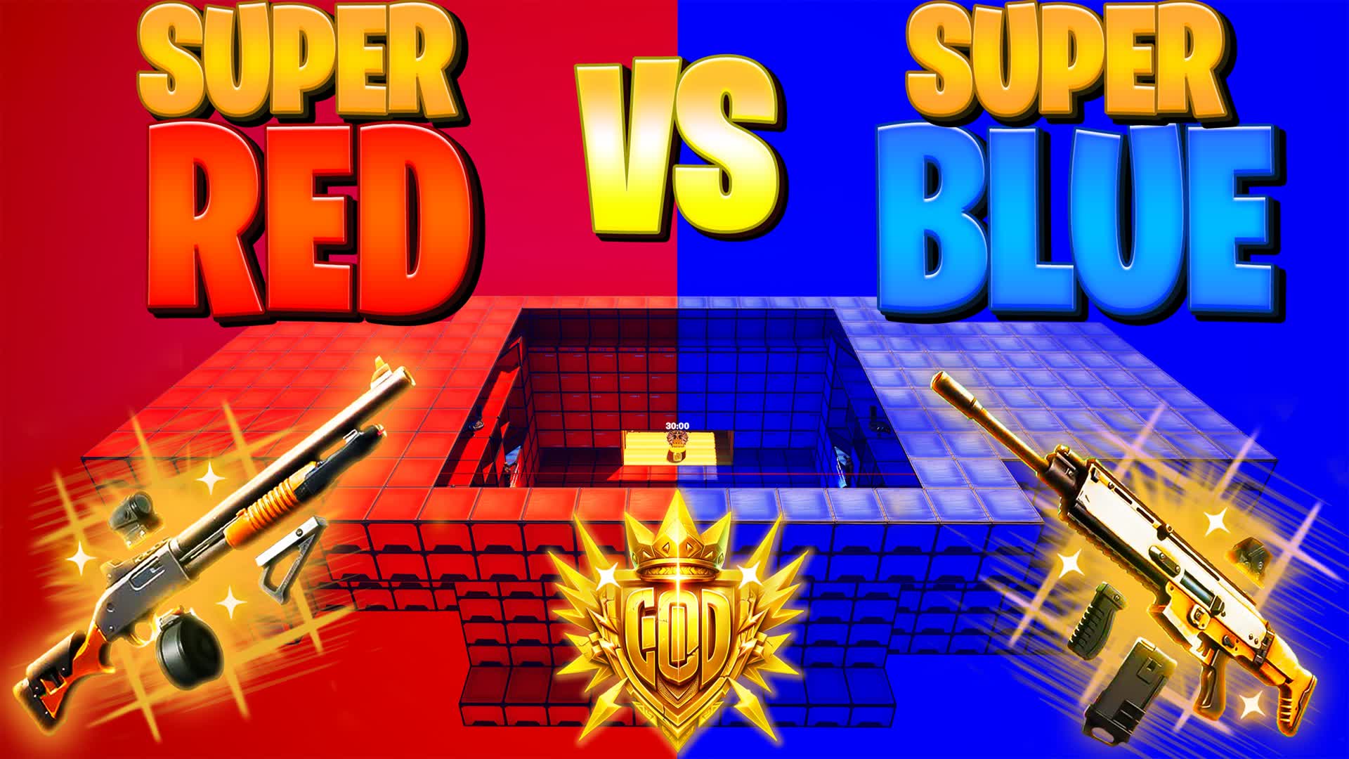 【注目の島】SUPER MINI RED VS BLUE 🔴🔵