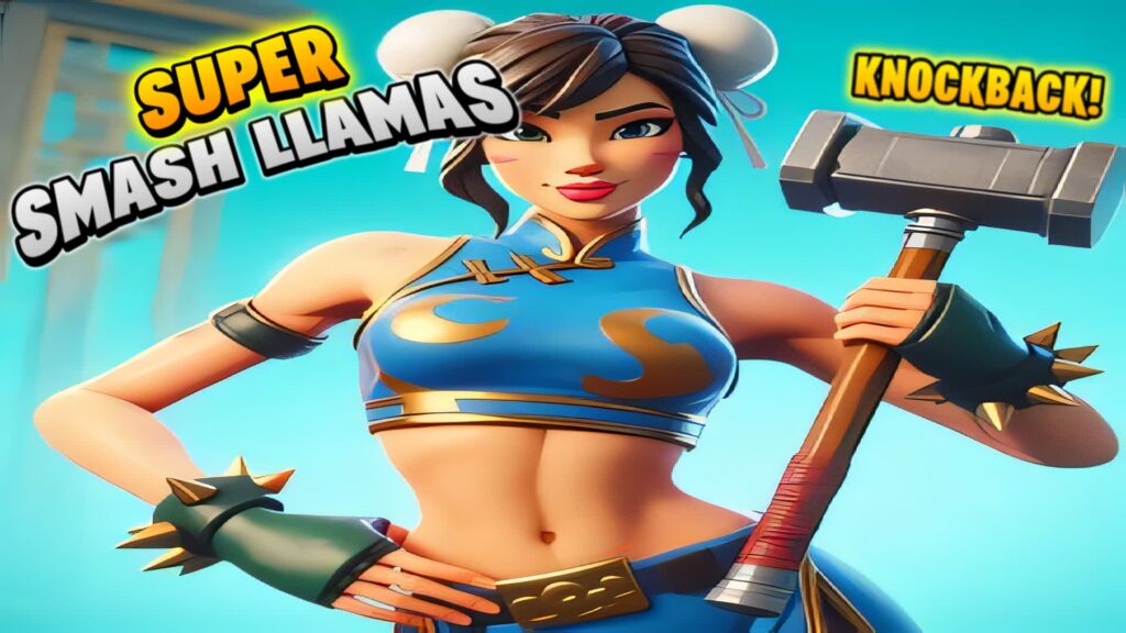 【注目の島】SUPER SMASH LLAMAS - FFA (Knockback PvP)