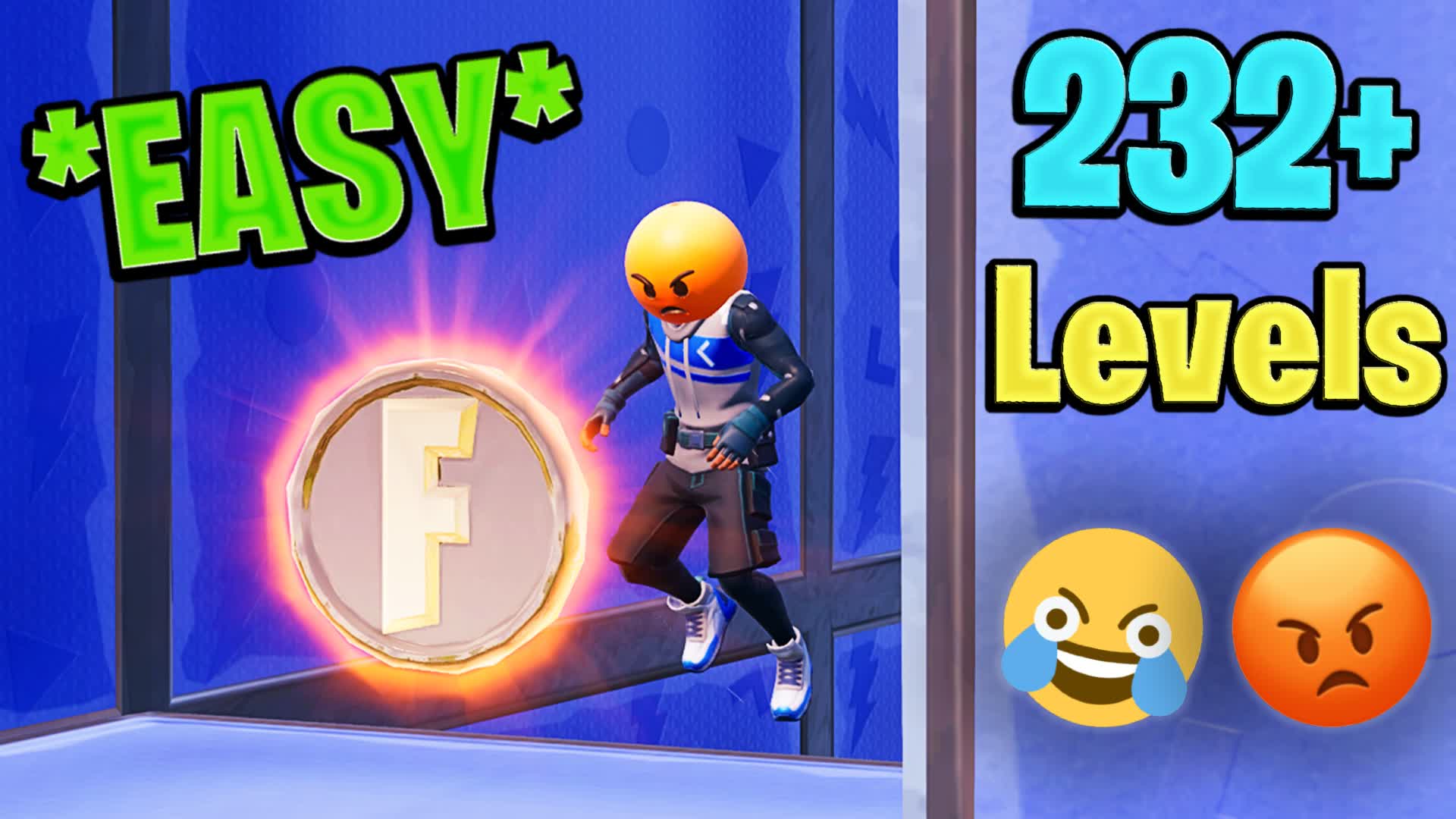 【注目の島】Easy Emoji 232+ Deathrun 😂😡