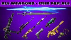 【注目の島】ALL WEAPONS - FREE FOR ALL