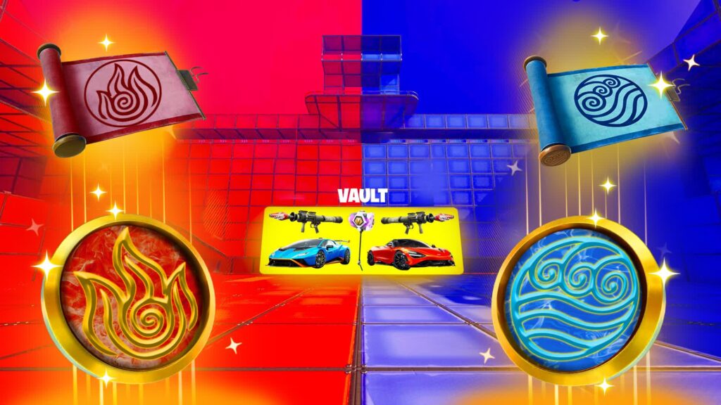 【注目の島】FIRE RED VS WATER BLUE 🔴🔵