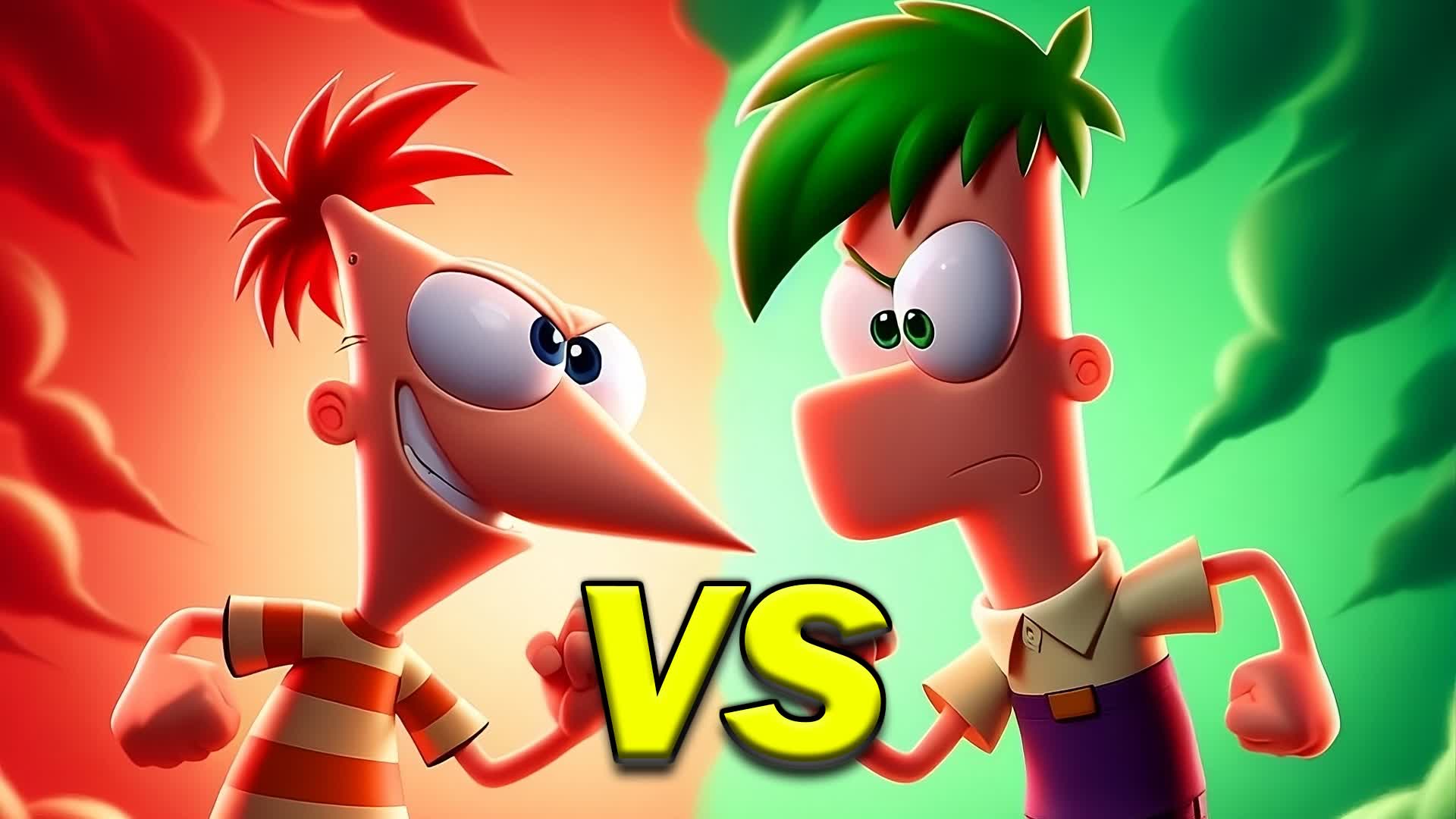 【注目の島】🔴PHINEAS VS FERB🟢