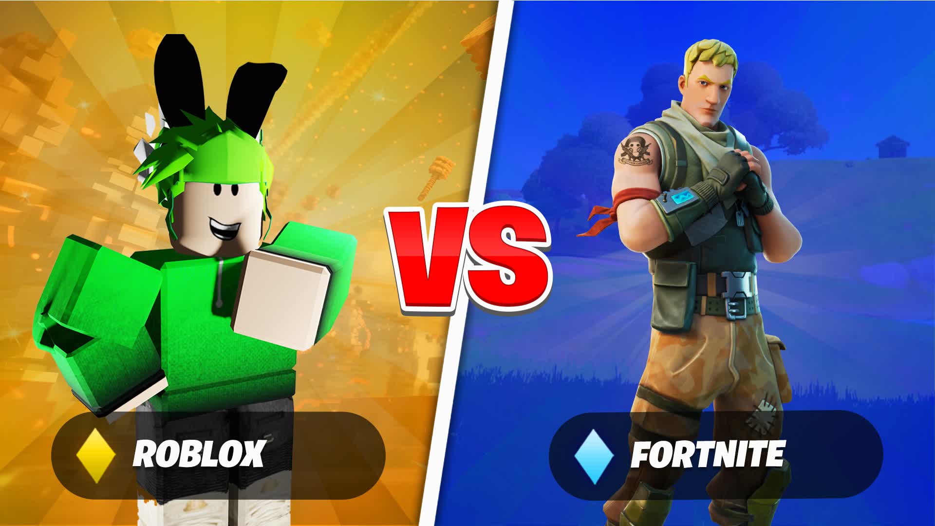 【注目の島】Roblox VS Fortnite