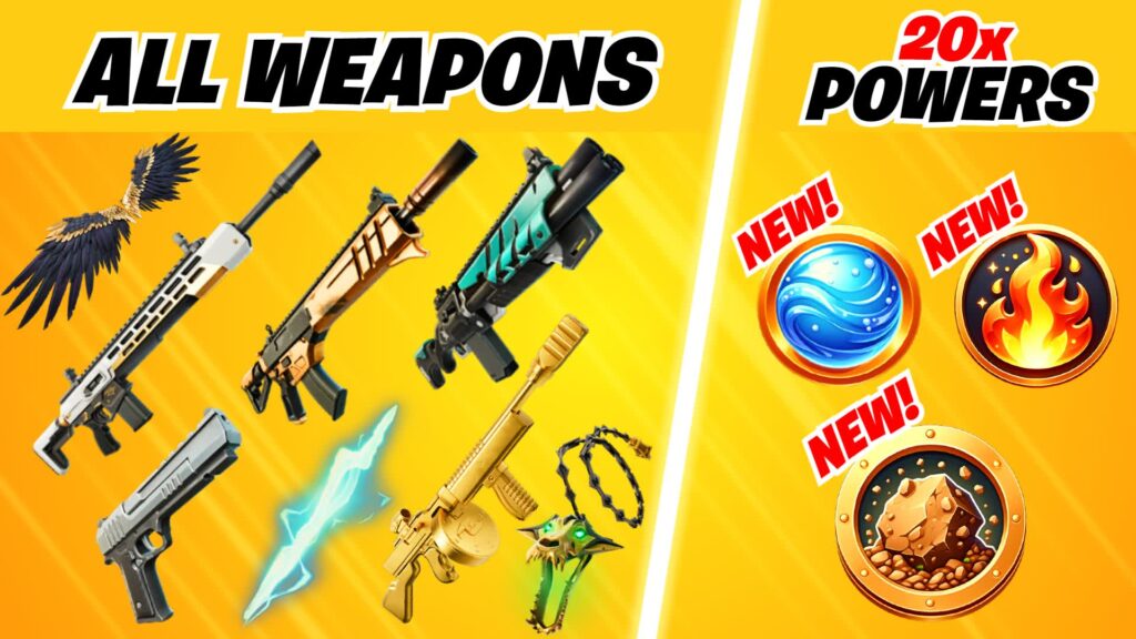 【注目の島】🔥ELEMENTAL FFA - ALL WEAPONS🌊