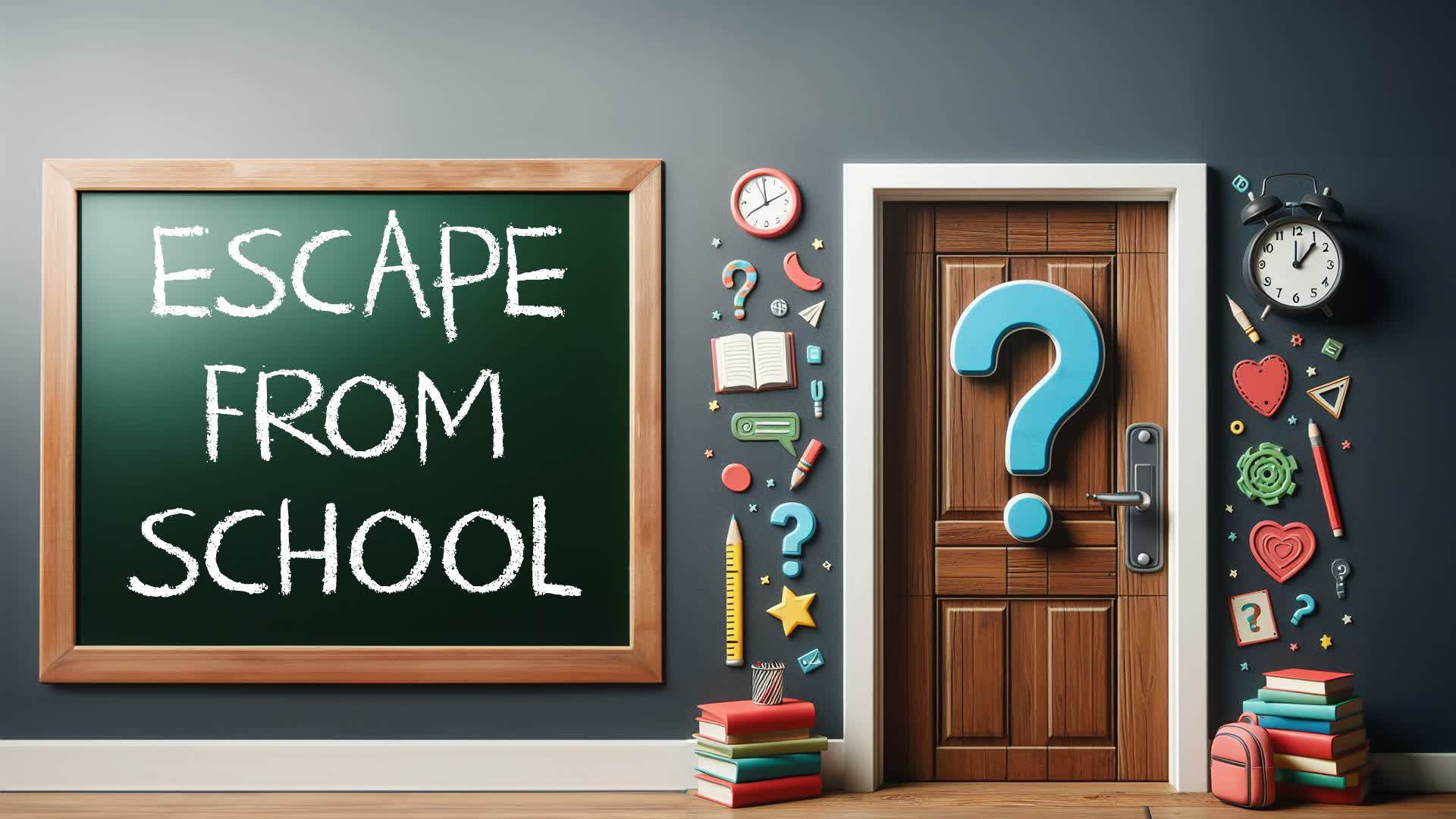 【注目の島】📚 Escape From School 📚
