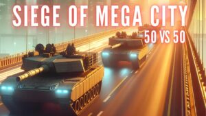 【注目の島】Siege of Mega City - 50 vs 50