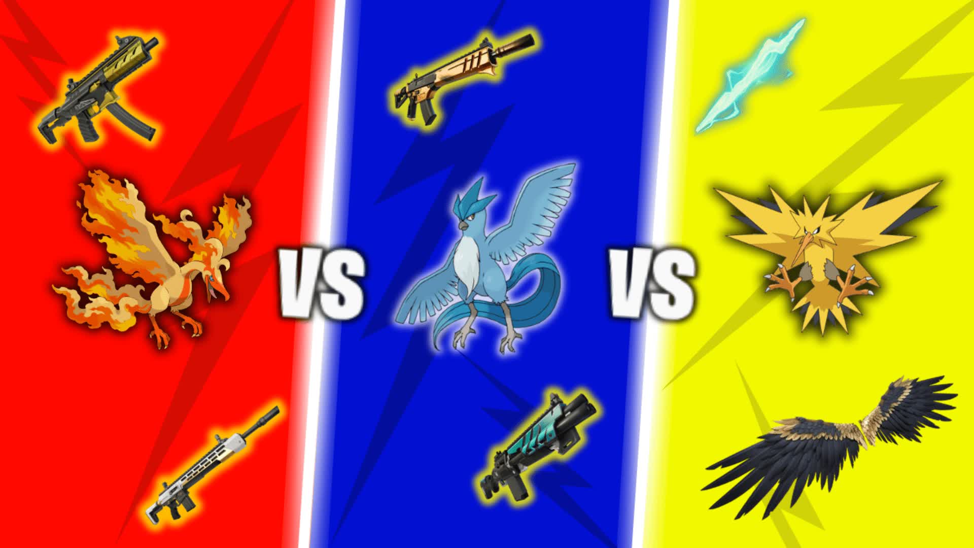 【注目の島】⭐powerup⭐ Moltres Vs Zapdos Vs Articuno