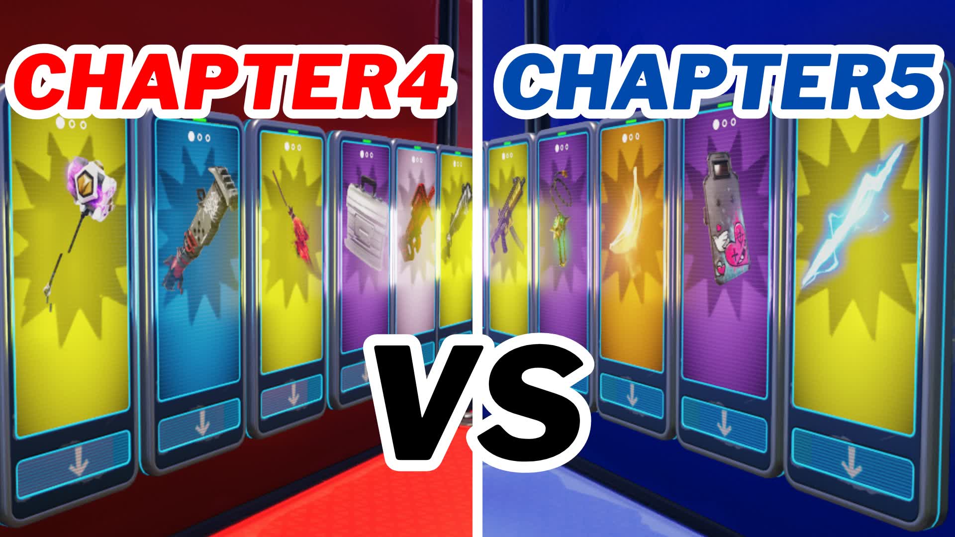 【注目の島】🔴CHAPTER4 VS CHAPTER5🔵