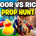 【注目の島】Rich Vs Poor Prop Hunt 💲