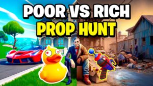 【注目の島】Rich Vs Poor Prop Hunt 💲