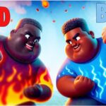 【注目の島】🔥 RED LAVA 🔥VS 😱 ELECTRIC BLUE 😱