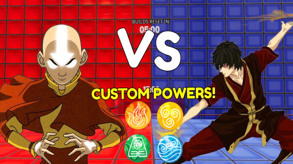 【注目の島】💧🔥 AVATAR RED VS BLUE ELEMENT BENDING