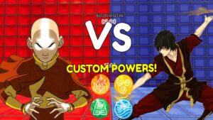 【注目の島】💧🔥 AVATAR RED VS BLUE ELEMENT BENDING