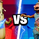 【注目の島】🍌Peely VS Fishstick🐟 RED VS BLUE