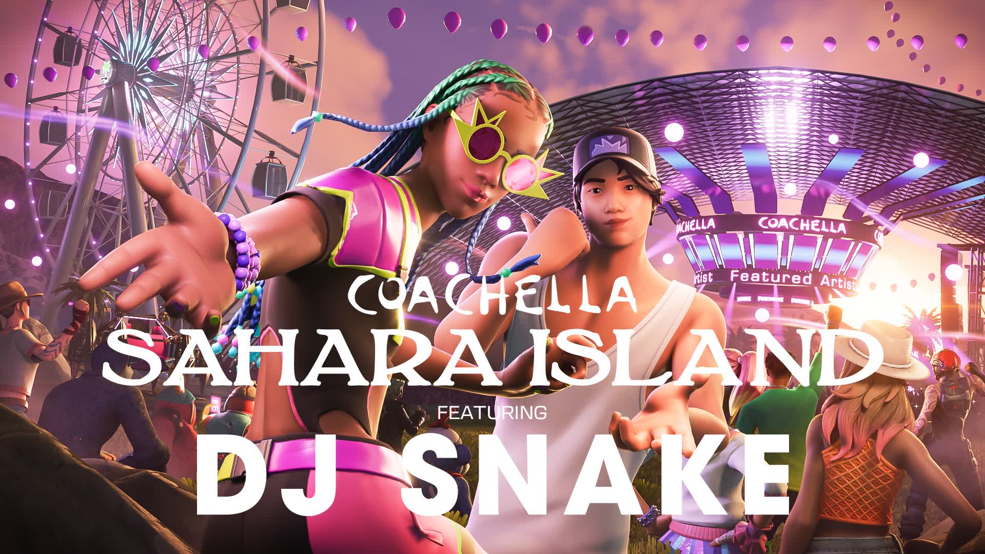 【注目の島】Coachella Sahara Island Ft. DJ Snake