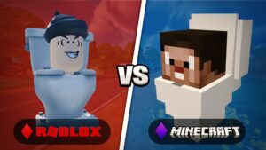 【注目の島】Roblox Toilet VS Minecraft Toilet