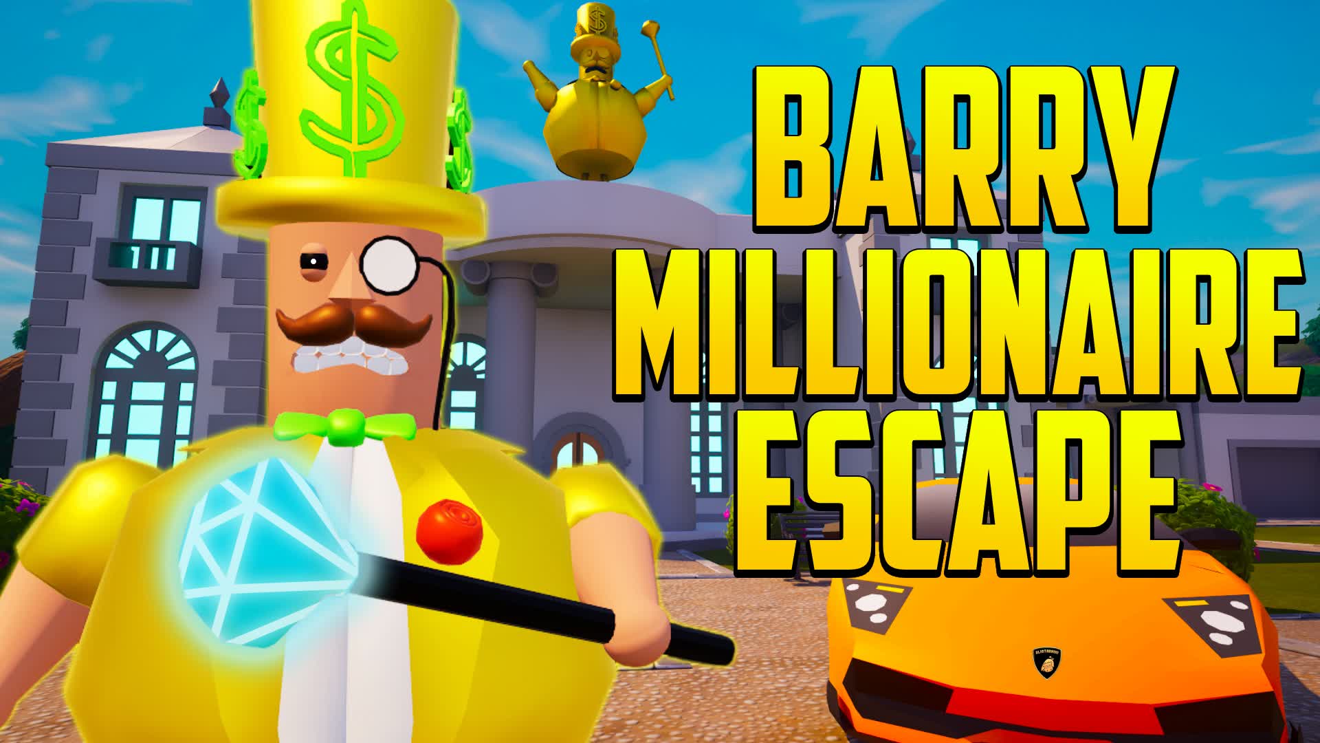 【注目の島】ESCAPE FROM BARRY MILLIONAIRE ⭐