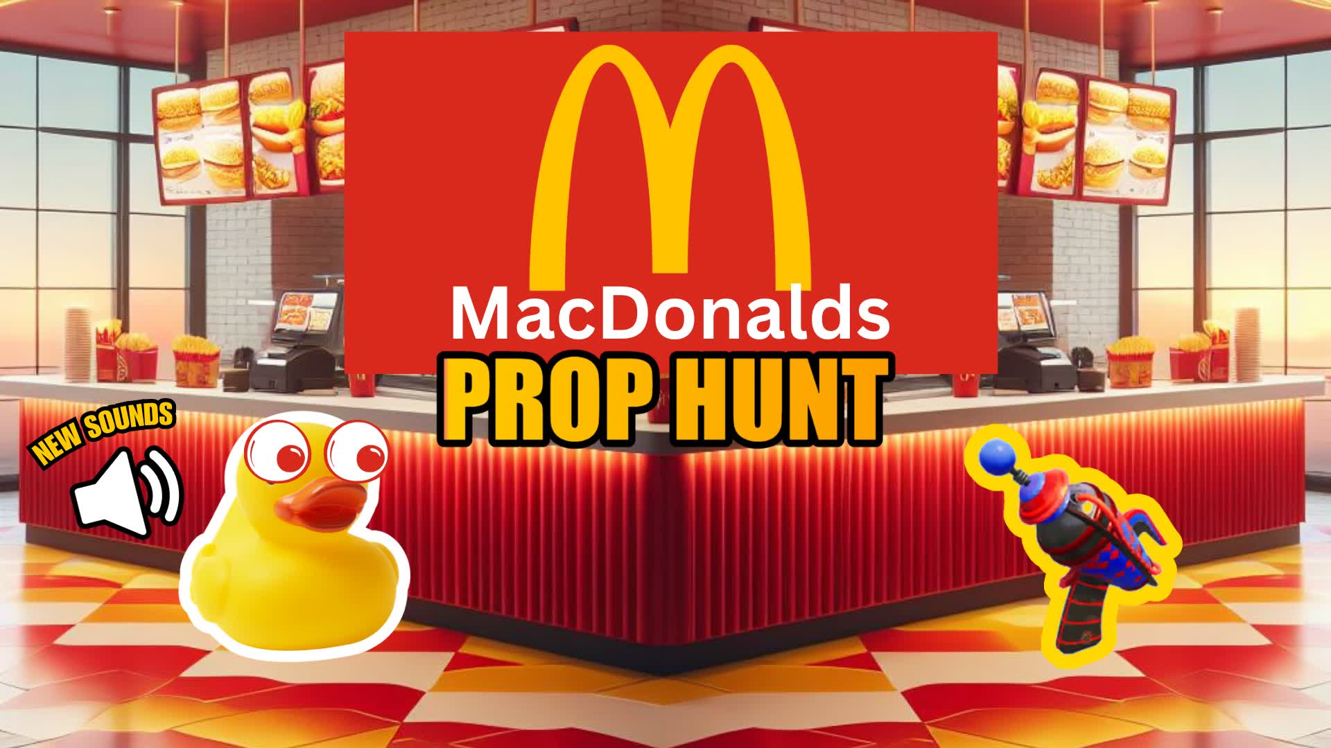 【注目の島】MACDONALDS PROP HUNT 🍟