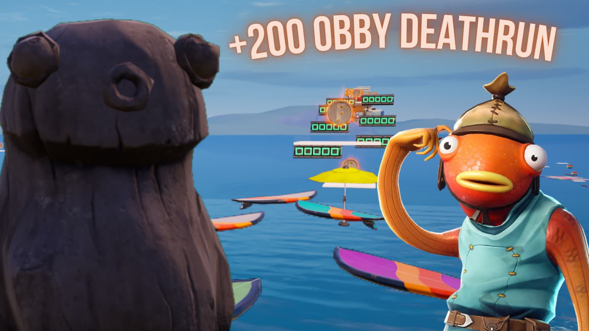 【注目の島】200+ OBBY DEATHRUN 🐟