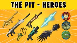 【注目の島】THE PIT معركة - HEROES