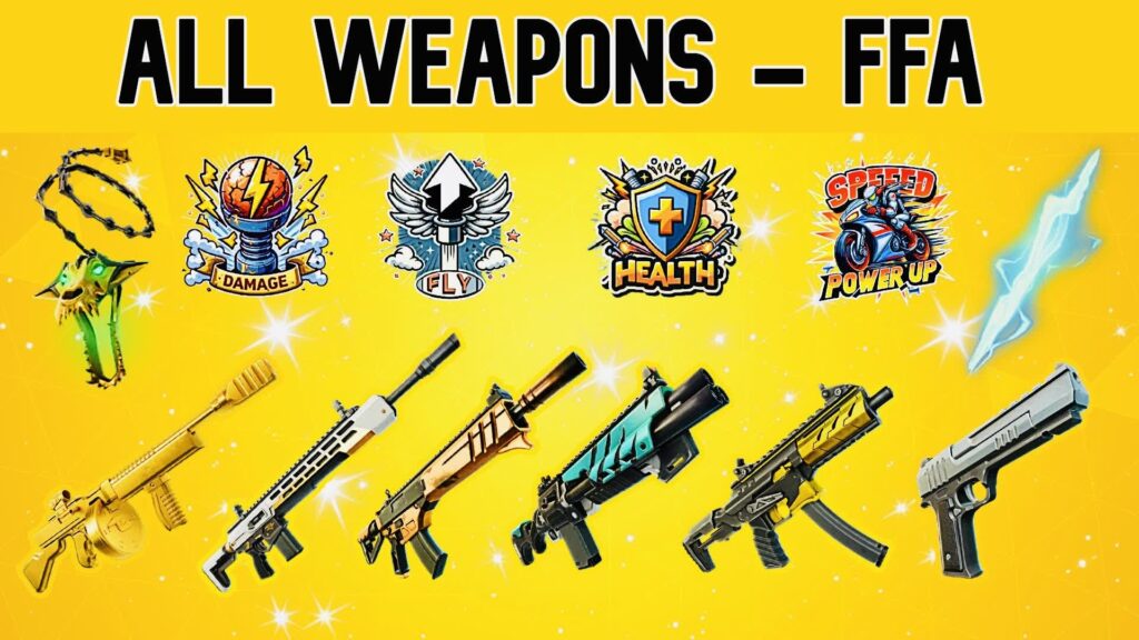 【注目の島】ALL WEAPONS - FREE FOR ALL