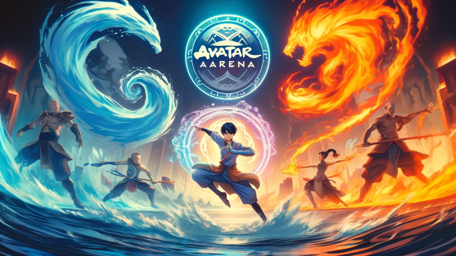【注目の島】AVATAR ARENA - Water Tribe Defense!