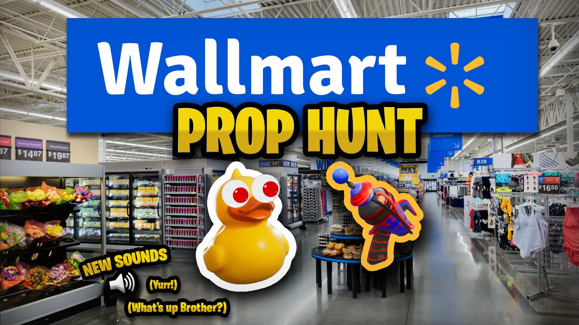 【注目の島】Wallmart Prop Hunt 🛒