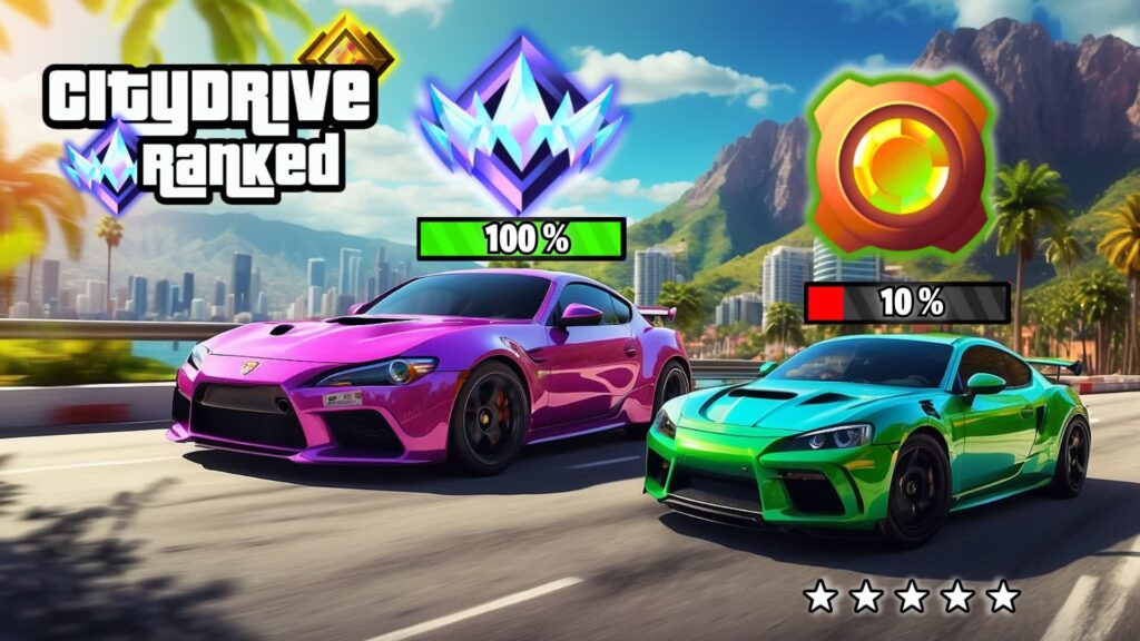 【注目の島】🚔City Drive- Ranked All Weapons 💥