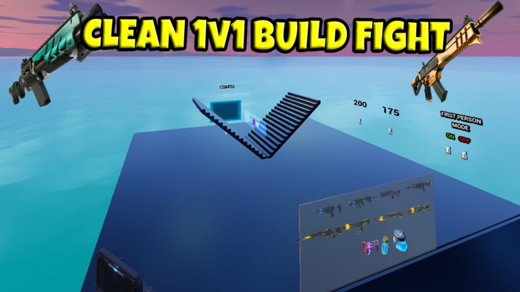 【注目の島】CLEAN 1v1 BUILD FIGHTS