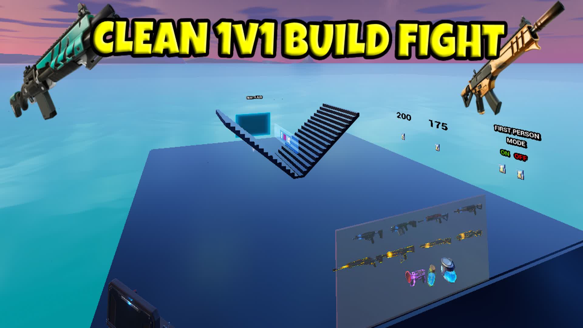 【注目の島】CLEAN 1v1 BUILD FIGHTS