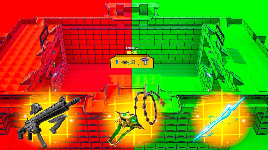 【注目の島】INSANE RED VS GREEN💚