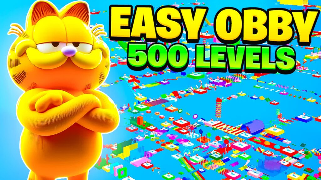 【注目の島】500 LEVEL OBBY PARKOUR ⭐️